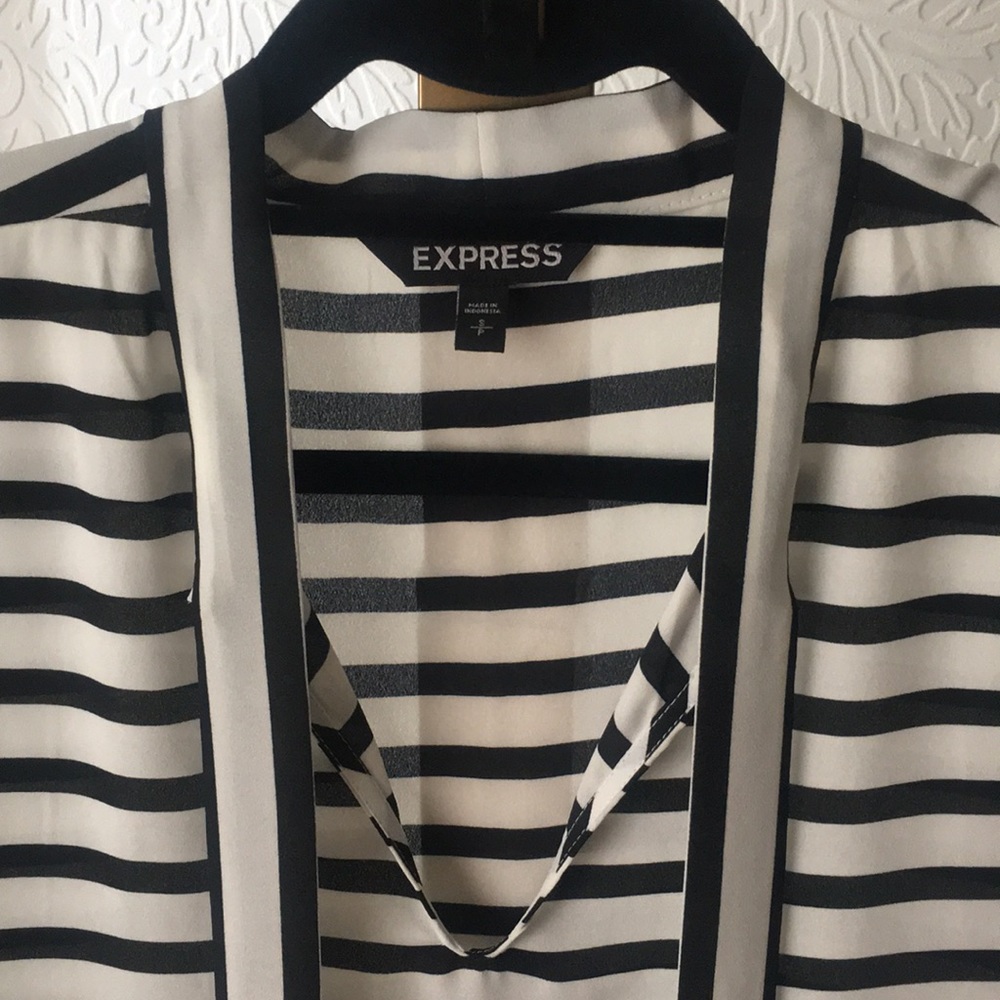 Striped blouse. - Picture 2 of 2